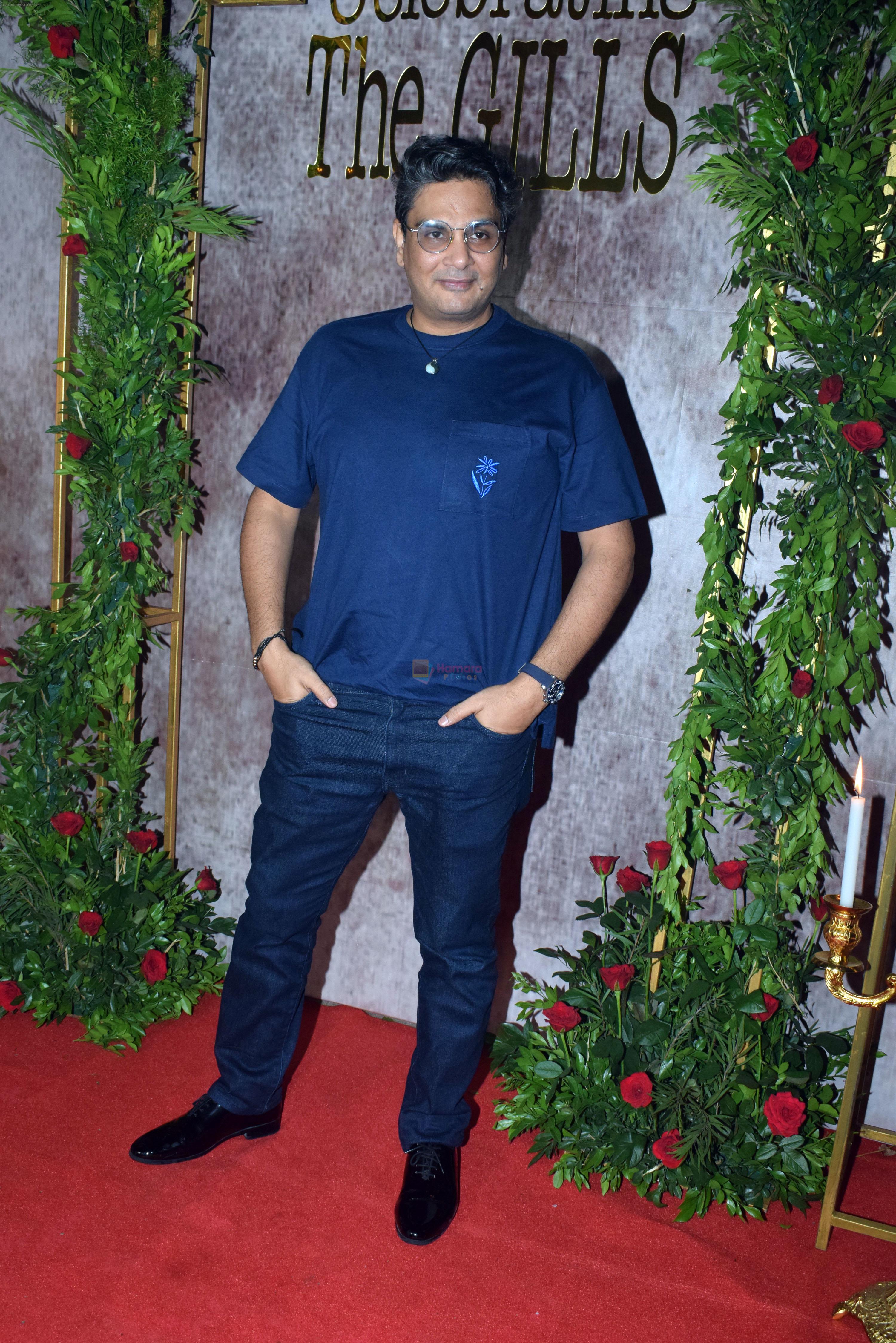 Mukesh Chhabra attends the wedding party of Aman Gill and Amrit Berar on 24th Sept 2023