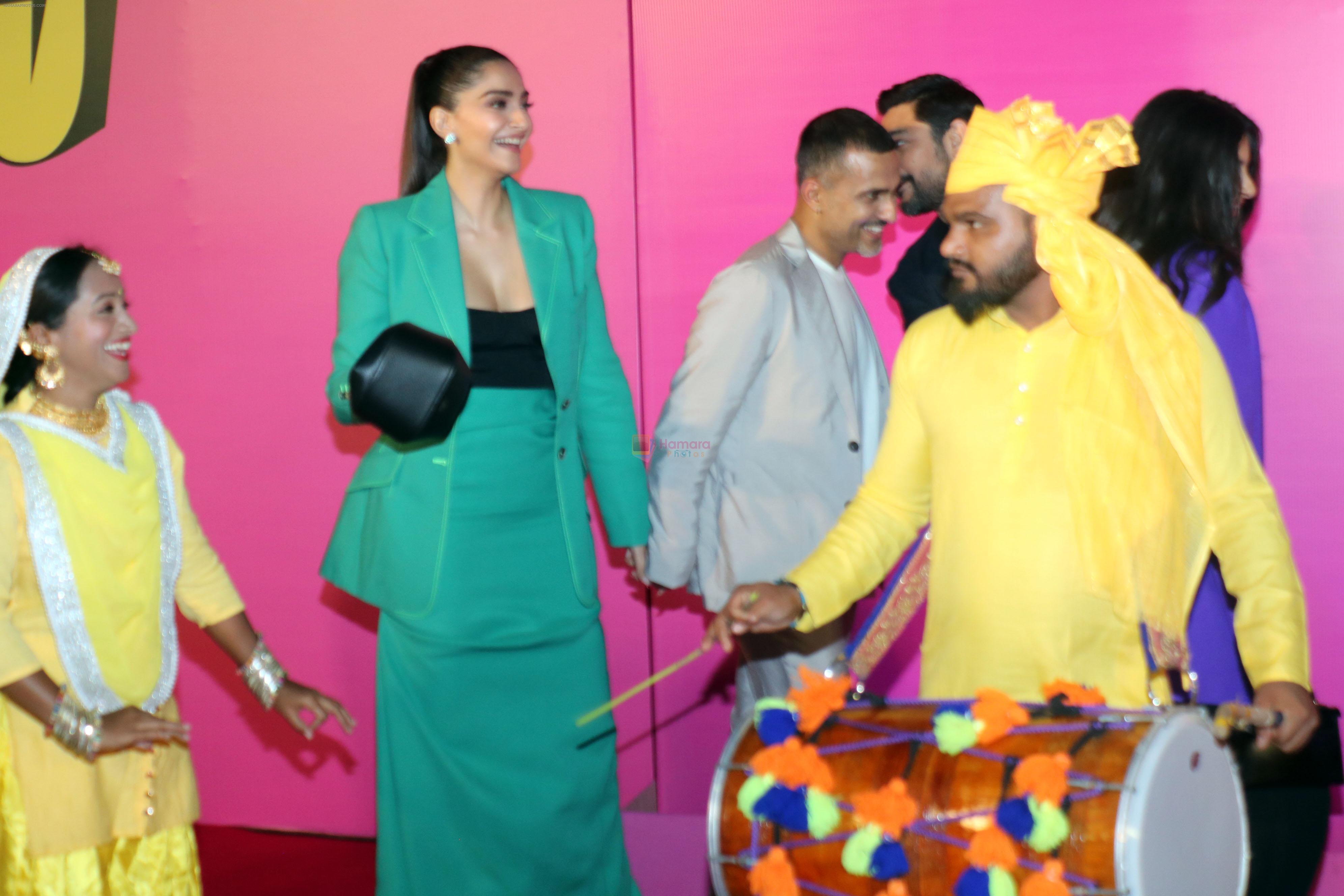 Anand Ahuja, Sonam Kapoor attends Thank You For Coming Film Premiere on 3rd Oct 2023