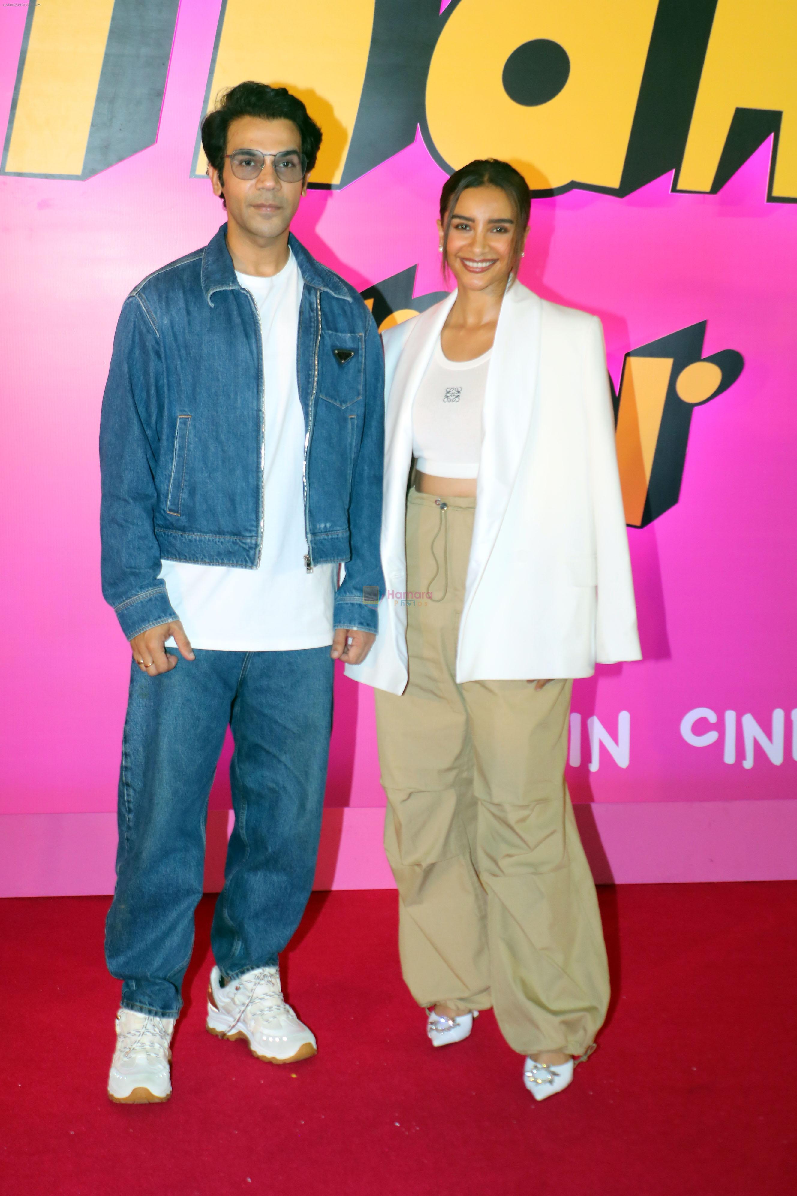 Patralekha, Rajkummar Rao attends Thank You For Coming Film Premiere on 3rd Oct 2023