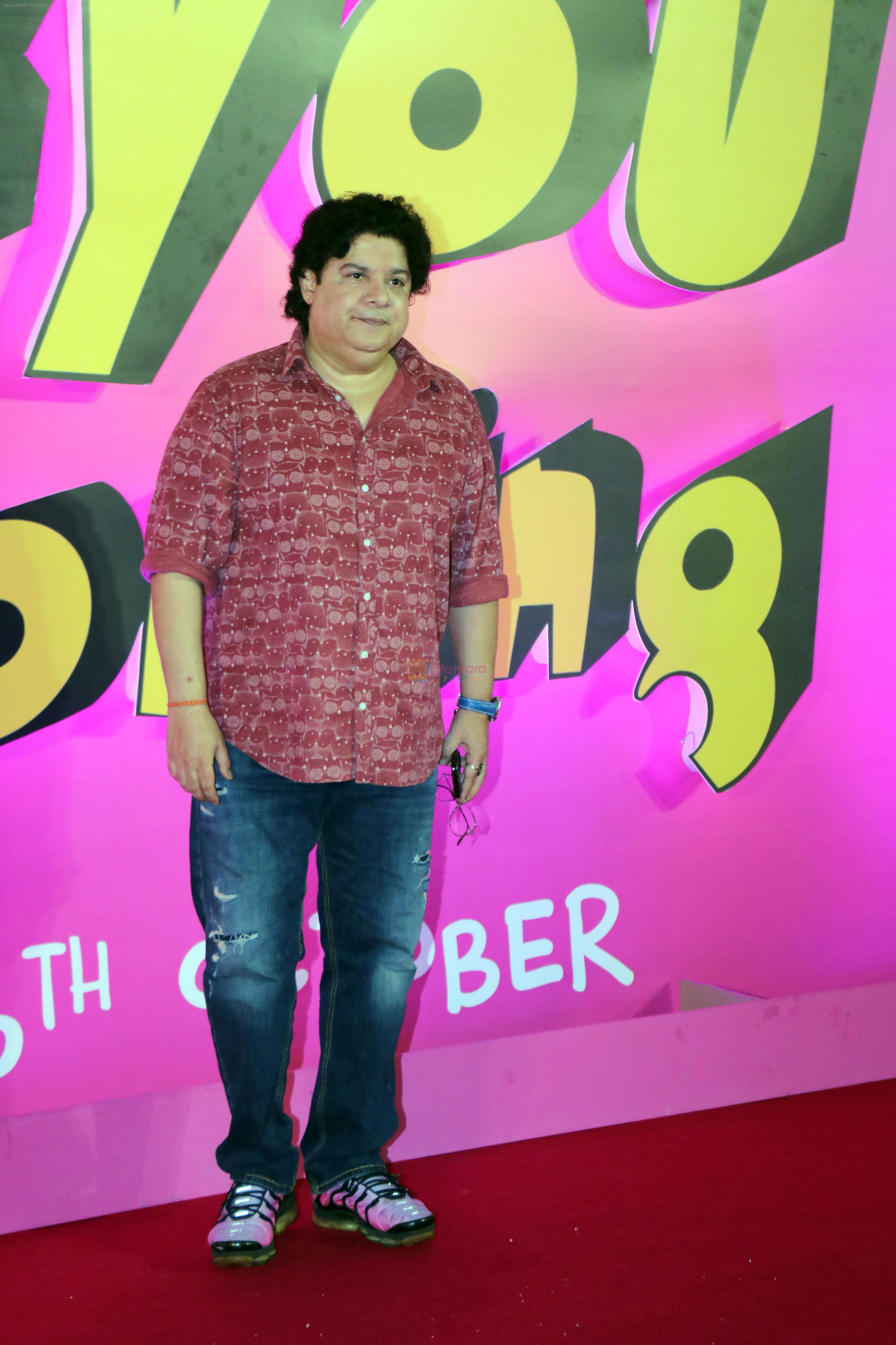 Sajid Khan attends Thank You For Coming Film Premiere on 3rd Oct 2023