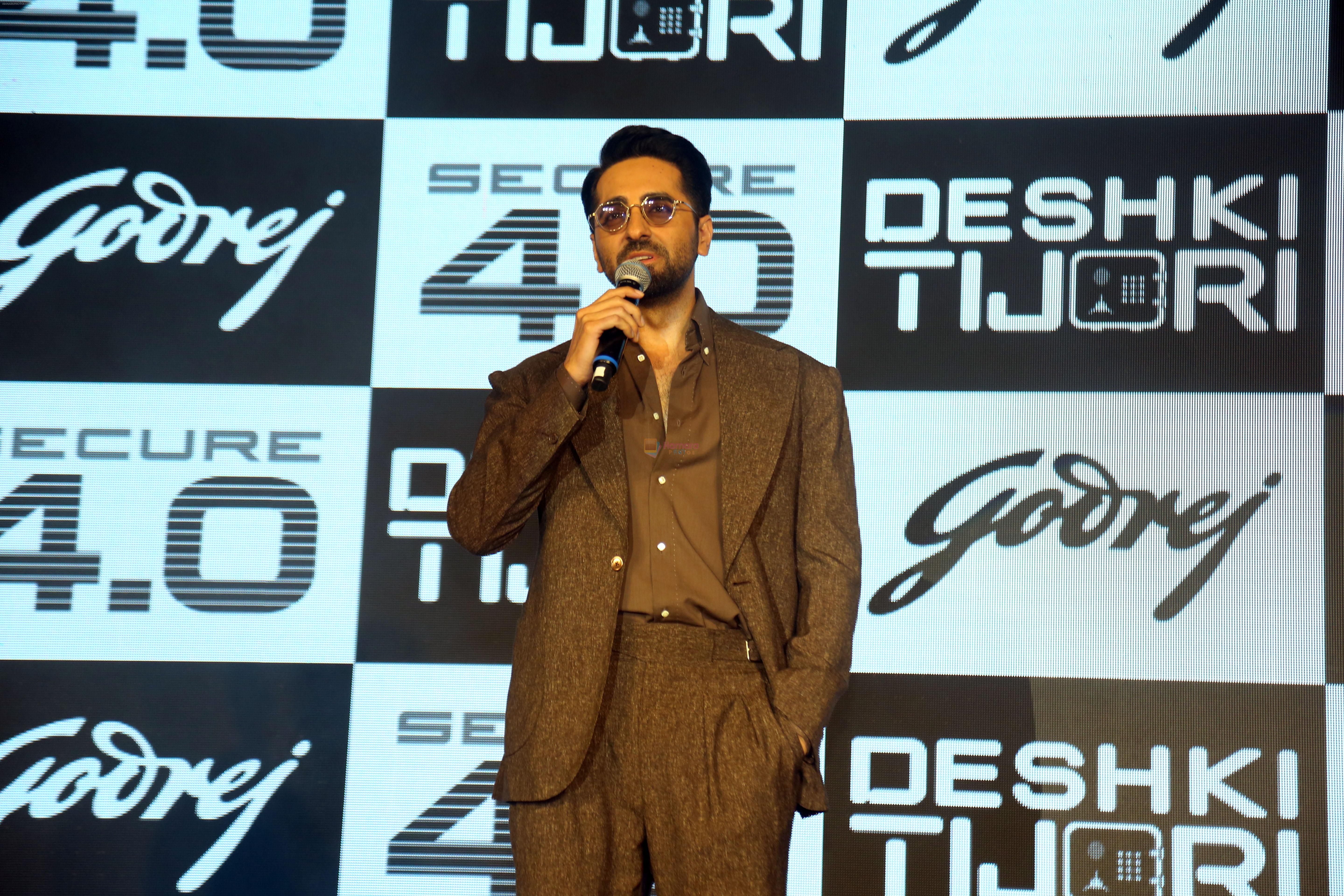 Ayushmann Khurrana Unviels Godrej Security Solution on 4th Oct 2023