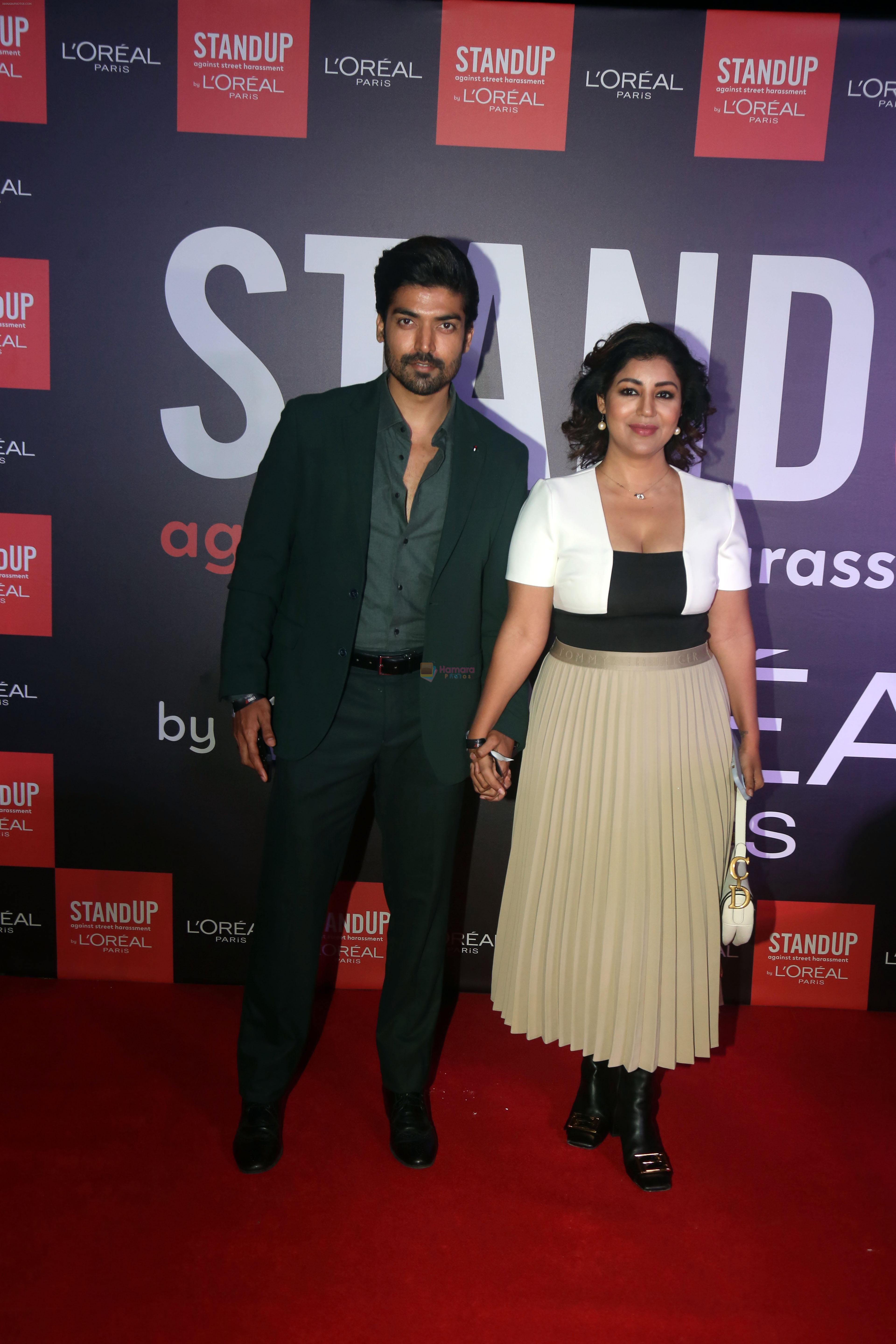 Debina Bonnerjee, Gurmeet Choudhary on the Red Carpet of The LOreal Paris Campaign on 4th Oct 2023