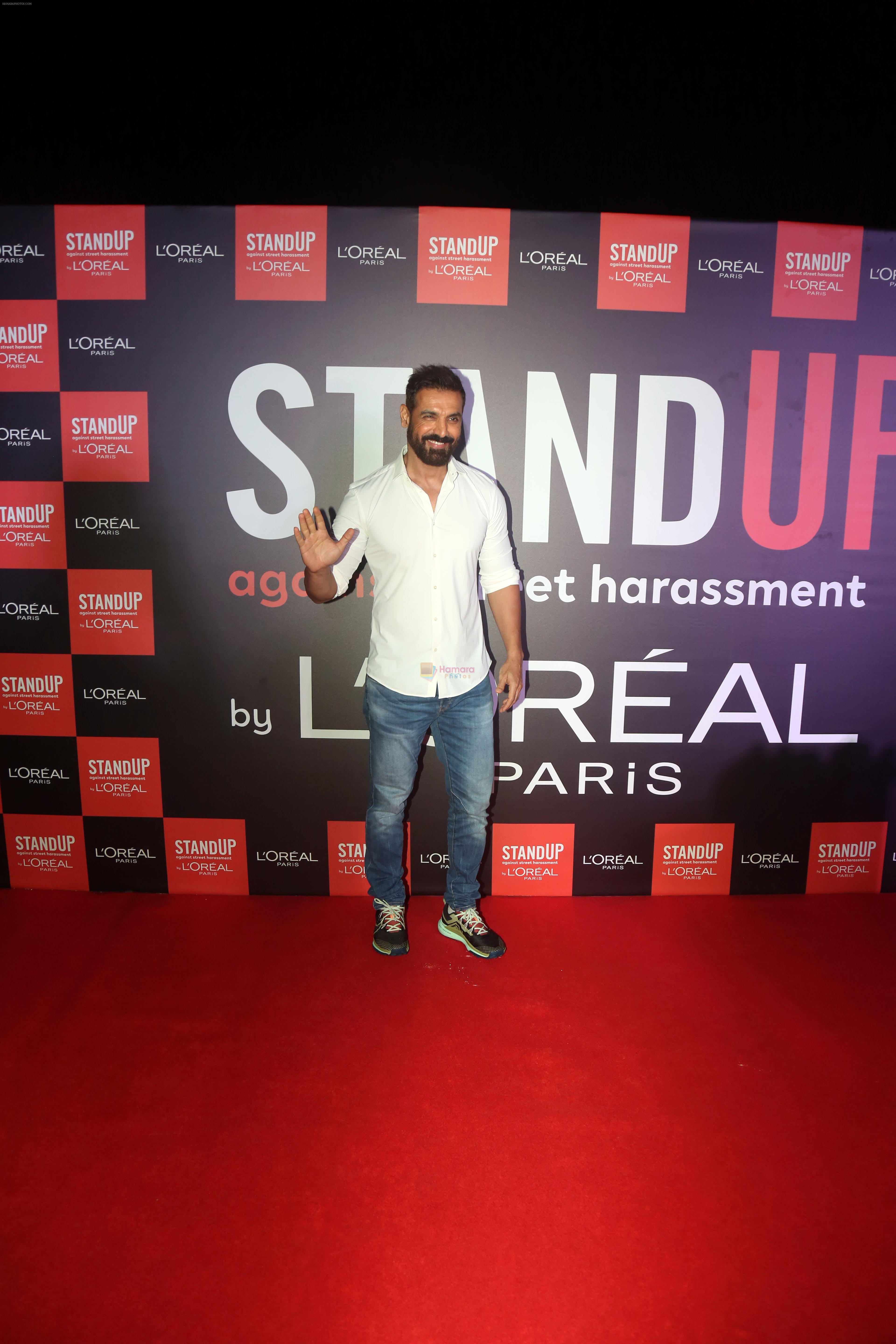 John Abraham on the Red Carpet of The LOreal Paris Campaign on 4th Oct 2023