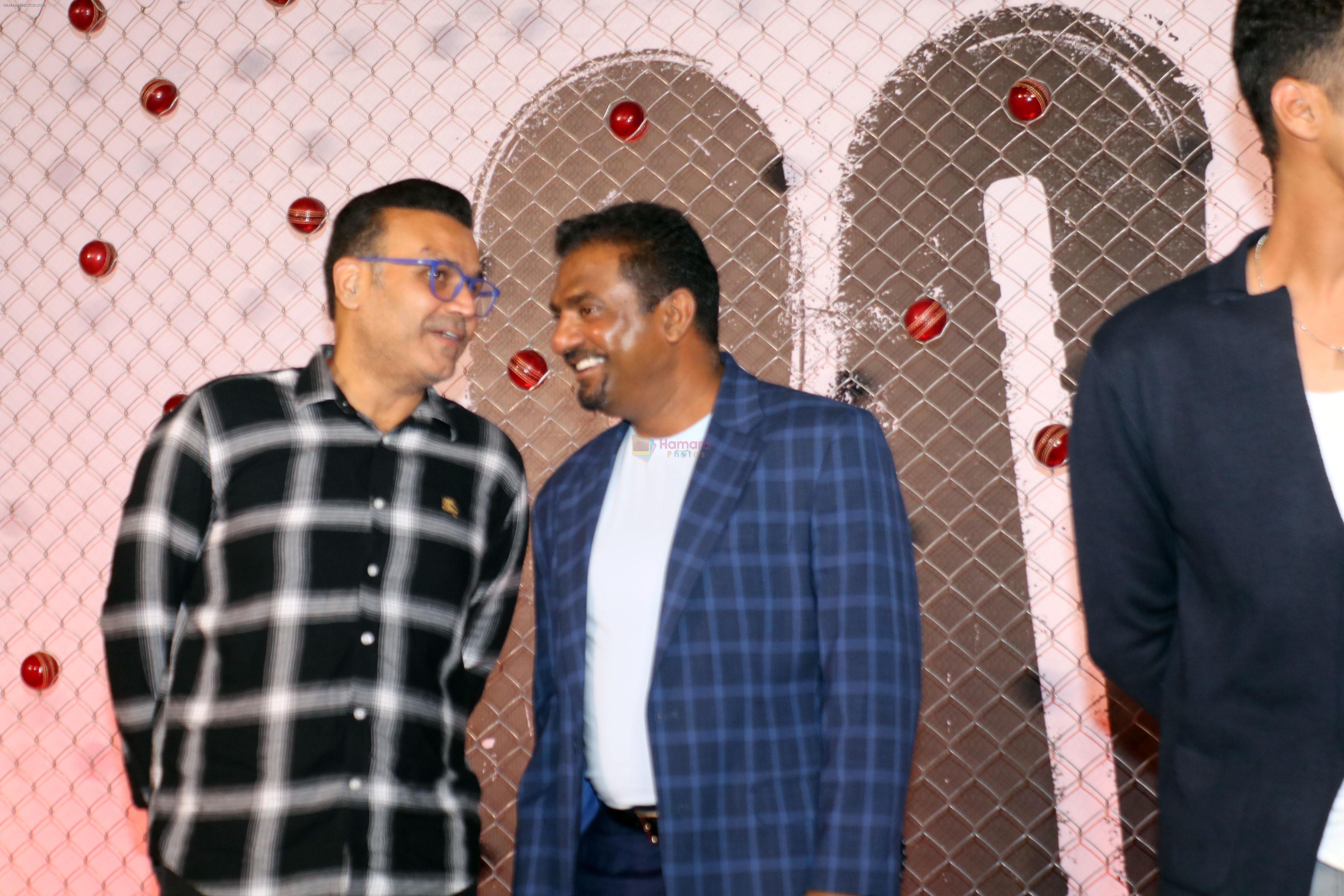 Muttiah Muralitharan, Virender Sehwag attends 800 film Premiere on 4th Oct 2023