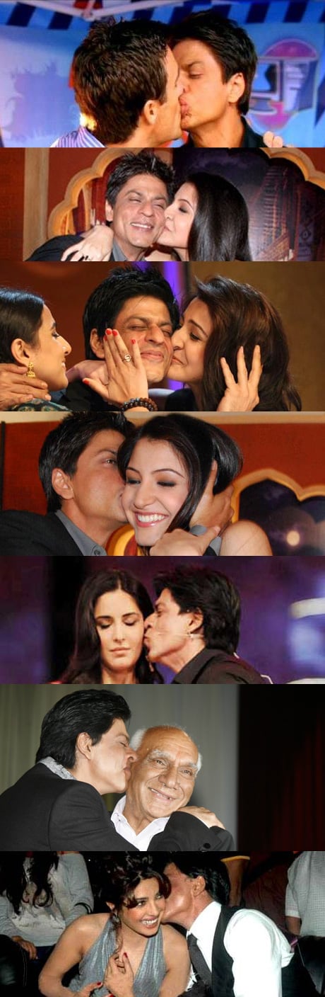 Shah Rukh Kiss