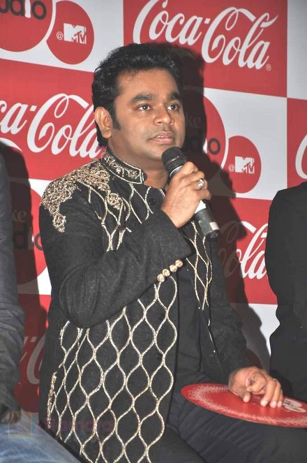A.R.Rahman at MTV Season 3 in Blue Frog, Mumbai on 1st Aug 2013