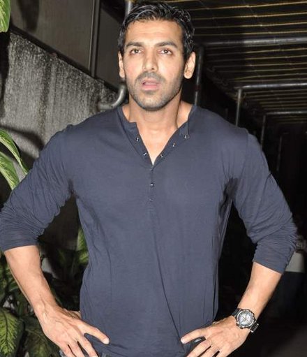 John Abraham at Madras Cafe screening in Sunny Super Sound,Mumbai on 21st Aug 2013