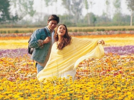 Shahrukh Khan and Preity Zinta in Veer Zaara