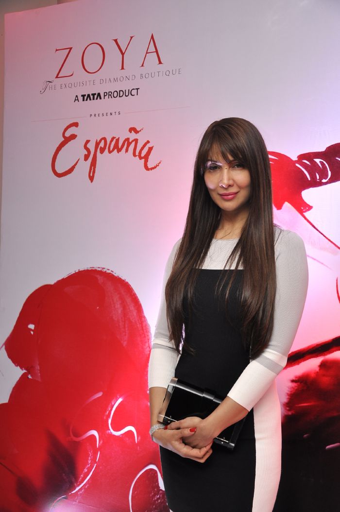 Kim Sharma at the Espana launch from Zoya