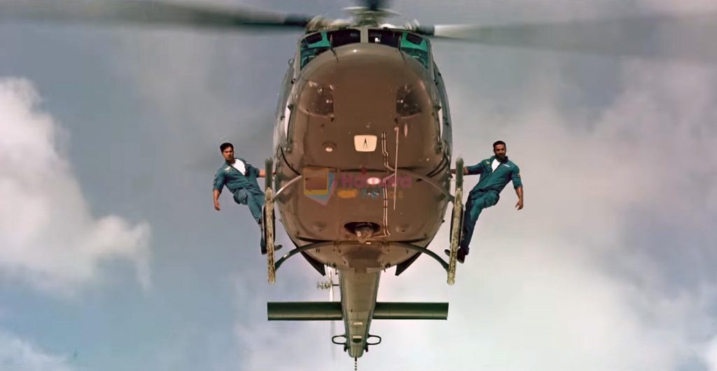 John Abraham, Varun Dhawan in Dishoom Movie Still