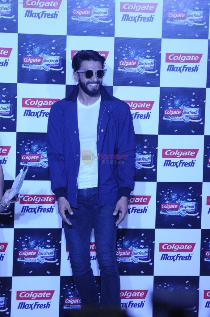 Ranveer Singh at Colgate event on 22nd Aug 2016