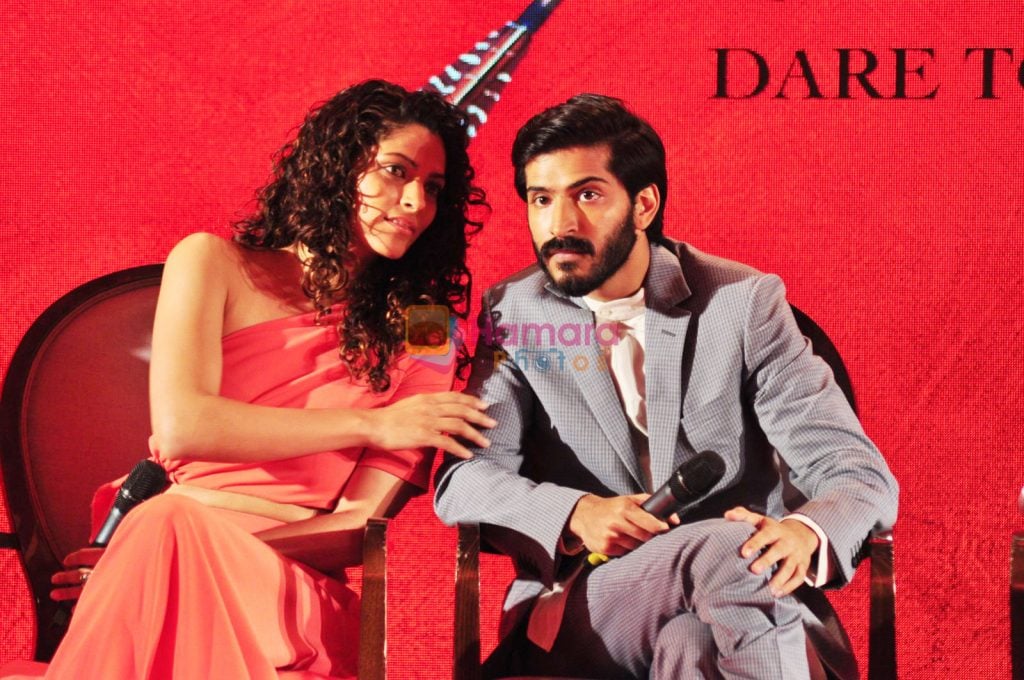 Saiyami Kher, Harshvardhan Kapoor at Mirzya Music Launch
