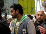 Abhishek Bachchan on the sets of Jhoom Barabar Jhoom.jpg