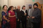 Maurizio Colonna & Frank Gambale, Rajbir Singh (Arjun International) with wife & guests at the jazz concert in capital.jpg