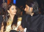 Abhishek Bachchan and his wife Aishwarya Bachchan during the Filmfare function in Mumbai.jpg