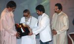 Amitabh Bachchan, Bal Thakrey, Aditya Uddhav Thackeray at the Launch Of Album Umeed (1).jpg