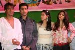 Ajay, Karan, Kajol, Tanisha at Toonpur Ka Superhero, Indias First 3D and Live Action animation film Lanched (43).jpg