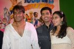 Kajol, Ajay, Karan at Toonpur Ka Superhero, Indias First 3D and Live Action animation film Lanched (36).jpg