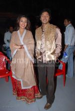 Amrita Rao, Shreyas Talpade at the location of film Mahadev Ka Sajjanpur in Cinevistas on Jan 30th 2008 (23).jpg