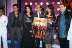 Abbas Mastan, Saif Ali Khan, Katrina Kaif, Akshay Khanna, Sameera Reddy at Race music launch on the sets of Amul Star Voice Chotte Ustaad in Film City on Feb 4th 2008 (30).jpg