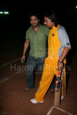 Babul Supriyo, Shaan at the Cricket match for the music industry in the playground of Ritumbara College on Jan 30th 2008 (14).jpg