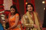 Divyanka Tripathi and Sharad Malhotra at Zee Valentine shoot at Film City on Feb 9th 2008(3).jpg