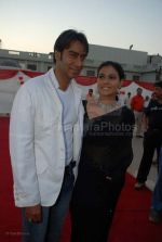 Ajay Devgan,Kajol at U Me Aur Hum music launch in The Club on Feb 13th 2008(29).jpg