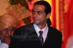 Arjun Rampal at Chief Minister Vilasrao Deshmukh son, Amit_s wedding with TV actress Aditi Pratap Ghorpade in Mahalaxmi Race Course on 29th feb 2008 (3).jpg