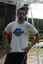 Ranvijay On location of film Toss in  Madh Island on March 11th 2008(2).jpg