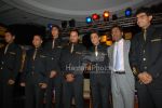 Akash Chopra,Ishant Sharma, Murali Kartik, Shahrukh Khan,Lalit Modi,Saurav Ganguly at launch of Kolkata Knight Riders in Taj Lands End on 13 March 2008 (52).jpg