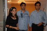 Shaina NC with her husband and Anil Deshmukh at Hrishikesh Pai bash in Mayfair Rooms on March 23rd 2008(39).jpg