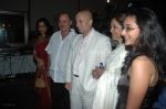 Anupam Kher  with brother Raju Kher and family at the Summer 2007 first look in The Club on March 25th 2008(3).jpg