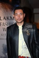 Kelly Dorji at Wendell Rodricks show in Lakme Fashion week on April 2nd 2008(4).jpg