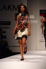 Model walks on the ramp for Allen Solly show in Lakme Fashion week on April 2nd 2008(18).jpg