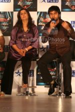 Shekhar, Farah Khan at Jo Jeeta Wohi Superstar in ITC Parel  on April 4th 2008(2).jpg