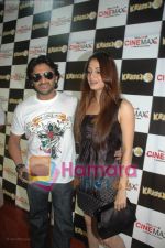 Arshad Warsi, Dia Mirza at Krazzy 4 press meet in Cinemax on April 9th 2008 (2).jpg