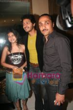 Shreyas Talpade with wife and Rahul Bose at Shaurya success bash in D Ultimate Club on April 10th 2008 (27).jpg