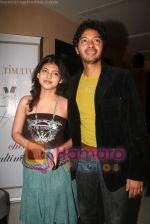 Shreyas Talpade with wife at Shaurya success bash in D Ultimate Club on April 10th 2008 (3).jpg