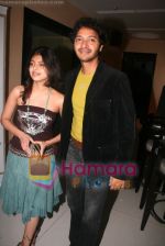 Shreyas Talpade with wife at Shaurya success bash in D Ultimate Club on April 10th 2008 (8).jpg
