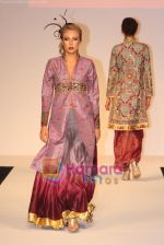 Model showcasing Charu Parashars Luxurious line of designer collection at Dubai Fashion Week (3).JPG