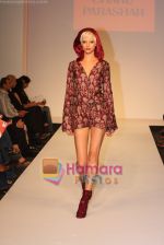 Model showcasing Charu Parashars Luxurious line of designer collection at Dubai Fashion Week.JPG