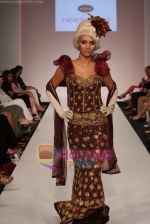 Model showcasing Neeta Lullas designer collection at Dubai Fashion Week on April 11th 2008 (20).JPG
