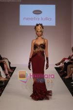 Model showcasing Neeta Lullas designer collection at Dubai Fashion Week on April 11th 2008 (22).JPG