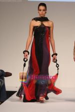 Model showcasing Nili Zahar_s Luxurious line of designer collection at Dubai Fashion Week on April 11th 2008 (9).JPG
