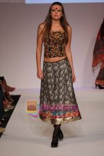 Model showcasing Vikram Phadnis designer collection at Dubai Fashion Week on April 11th 2008 (7).JPG