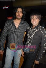 Punnu with Rohit Verma at Budweiser bash in Aurus on April 12th 2008 (43).jpg