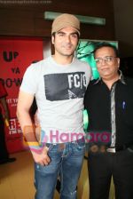 Arbaaz Khan at the inauguration of the music video of Dr. Radhika Shuklas - To drugs, just say no! in Cinemax on April 14th 2008 (5).jpg