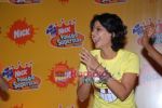 Mandira Bedi with Nick Fundoo star in  MTV office on May 6th 2008(8).JPG