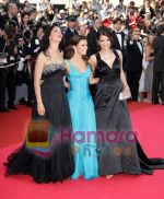 Actresses Rachida Brakni, Eva Longoria Parker and Aishwarya Rai arrive at the Blindness premiere during the 61st Cannes International Film Festival on May 14, 2008 in Cannes, France (14).jpg