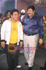 Satish Shah, Ali Asghar on the sets of Horn Ok Please in Filmistan on May 22nd 2008(12).JPG
